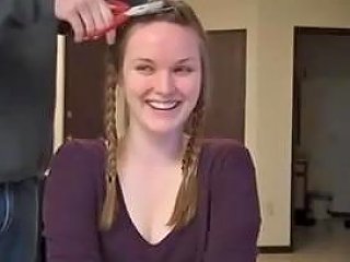 Cute Girl Shaves Her Head Bald Free Bald Girl Porn Video 78